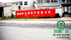 效果非常不錯(cuò)的墻體廣告價(jià)格也合理