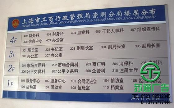 辦公樓建筑分布索引牌設(shè)計(jì)制作加工